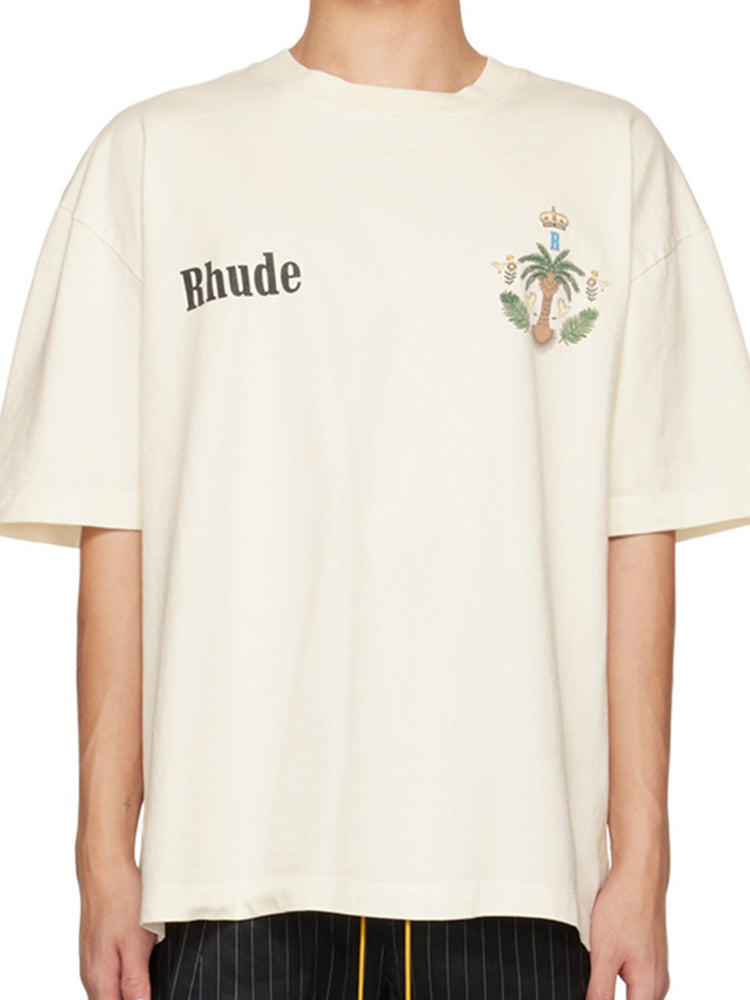 RHUDE logo-print T-Shirts RHUDE