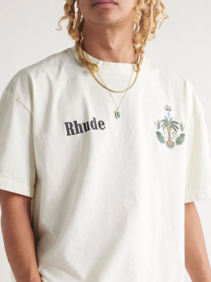 RHUDE logo-print T-Shirts RHUDE