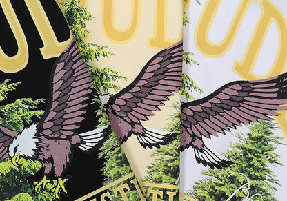 RHUDE Eagle lettering print T-Shirts RHUDE