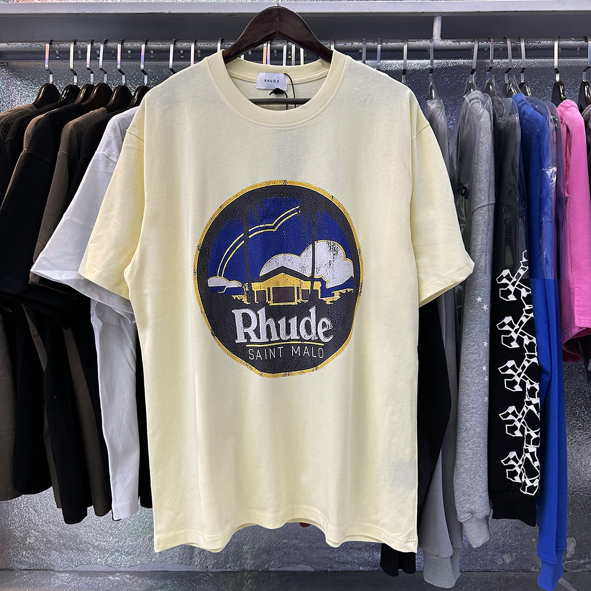 RHUDE Yacht Club Cotton T-shirt RHUDE