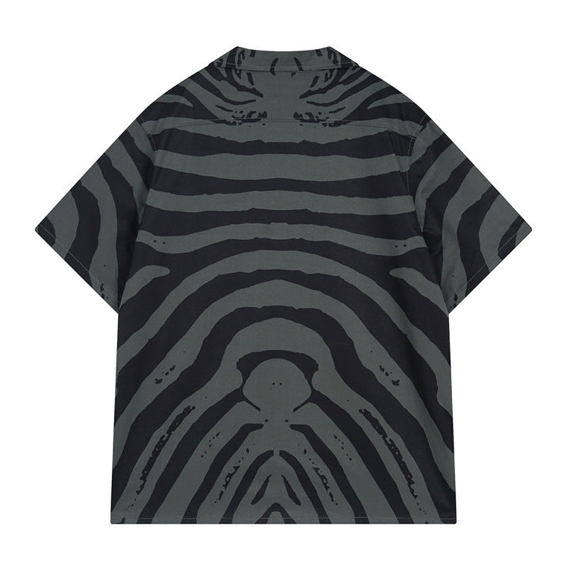 Rhude Zebra Silk Shirts RHUDE