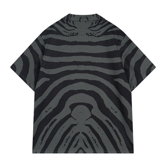 Rhude Zebra Silk Shirts RHUDE