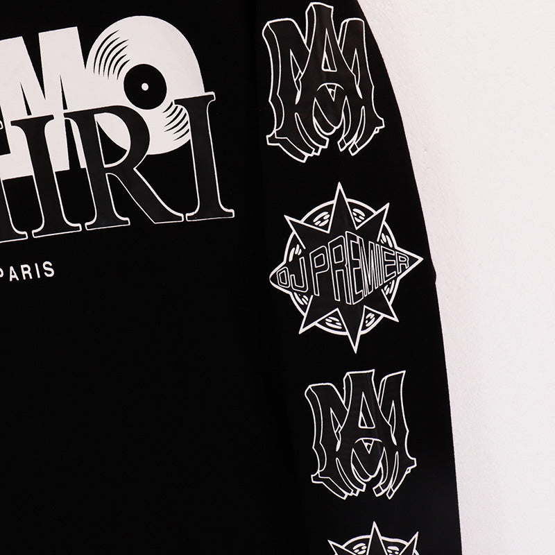 AMIRI Logo-Print Cotton-Jersey Hoodie AMIRI