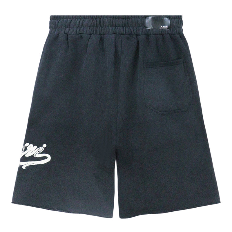 AMIRI Letter Logo Embroidery Shorts AMIRI