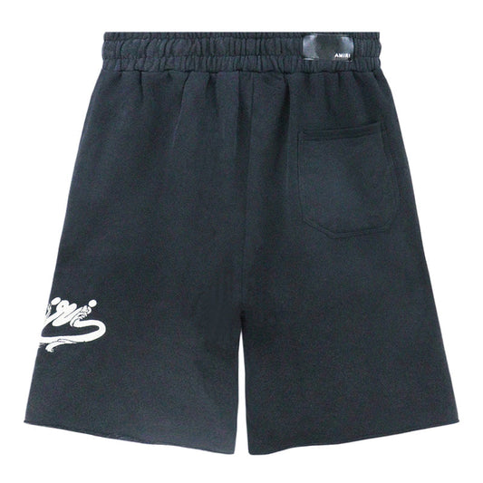 AMIRI Letter Logo Embroidery Shorts AMIRI