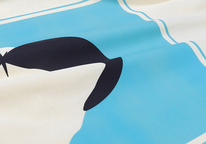 RHUDE Sunset Classic Letter Print T-Shirt RHUDE