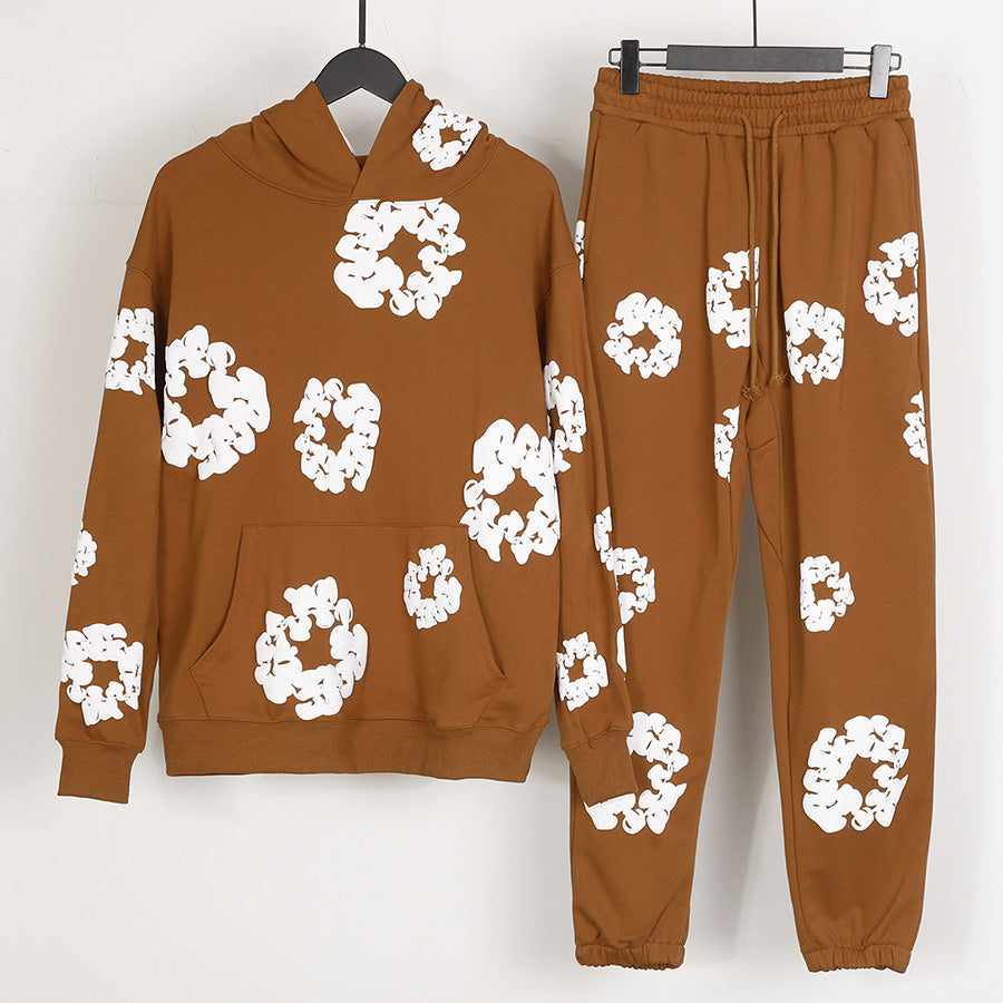 Denim Tears The Cotton Wreath Hoodie Brown DENIM TEARS