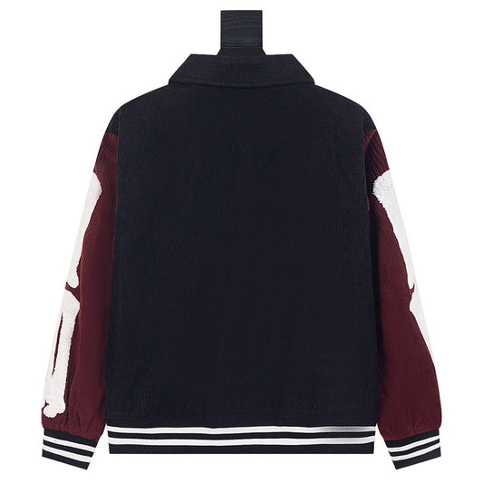 AMIRI Corduroy Bones Varsity Jacket AMIRI
