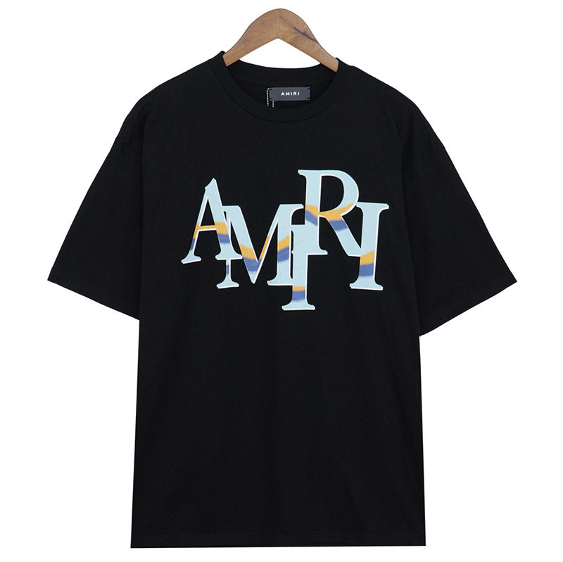 AMIRI Staggered Logo-Print Cotton-Jersey T-Shirts AMIRI