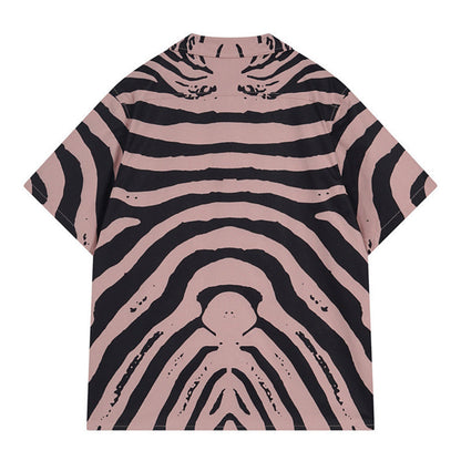 Rhude Zebra Silk Shirts RHUDE