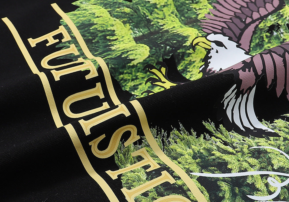 RHUDE Eagle lettering print T-Shirts RHUDE
