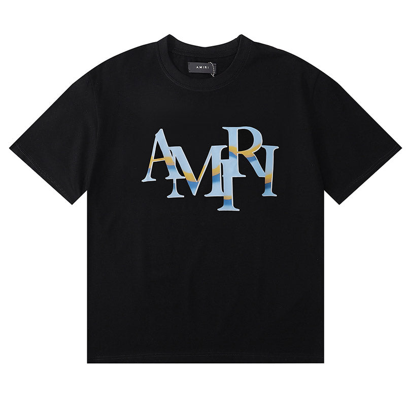 AMIRI Staggered Logo-Print Cotton-Jersey T-Shirts AMIRI