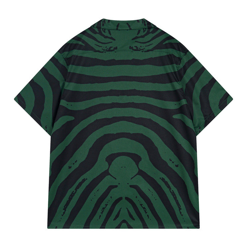 Rhude Zebra Silk Shirts RHUDE