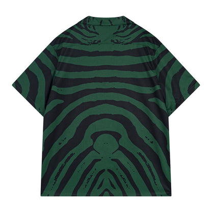 Rhude Zebra Silk Shirts RHUDE