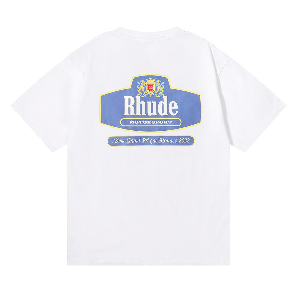 RHUDE T-Shirt Blue RHUDE