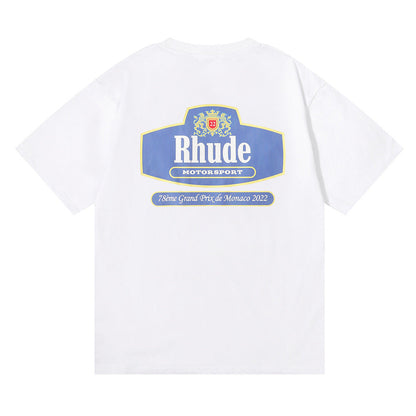 RHUDE T-Shirt Blue RHUDE