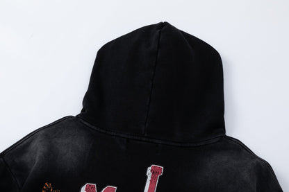 Amiri vintage tiger varsity hoodie Thickening AMIRI