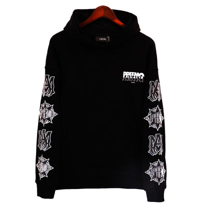 AMIRI Logo-Print Cotton-Jersey Hoodie AMIRI