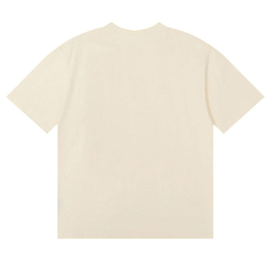 RHUDE Warning Logo Cotton Short-Sleeve T-Shirts RHUDE