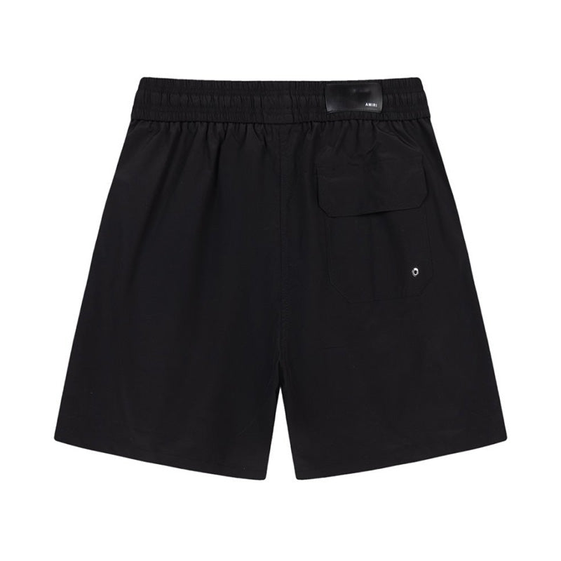 AMIRI Straight-Leg Mid-Length Logo-Print Swim Shorts AMIRI