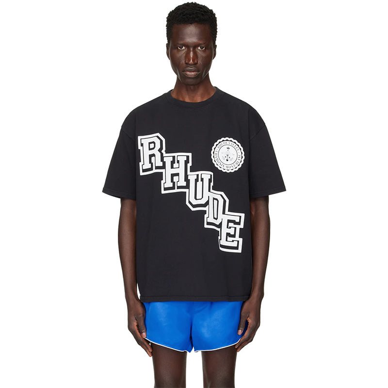 RHUDE Logo-Print Cotton T-Shirts RHUDE