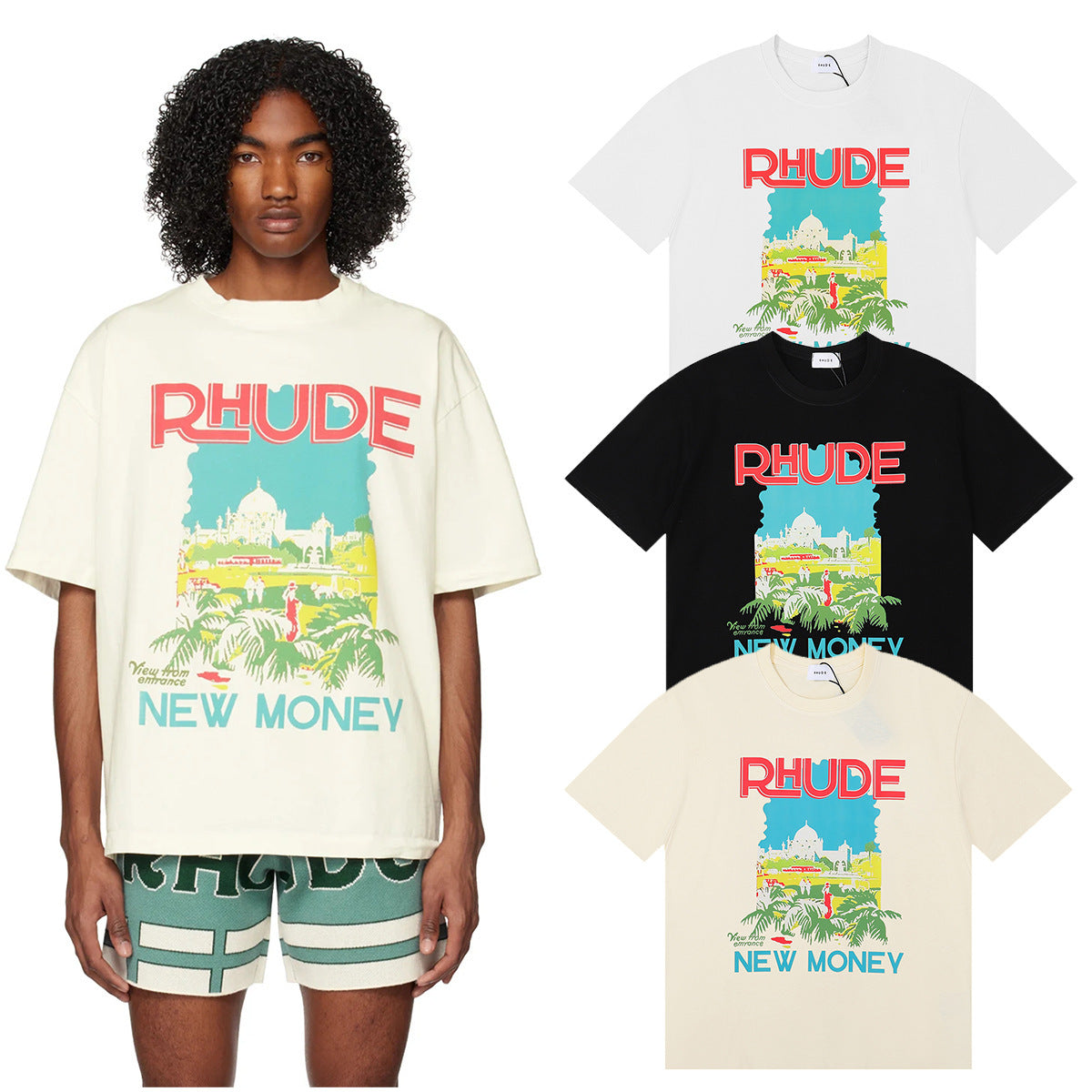 RHUDE New Money T-Shirt RHUDE