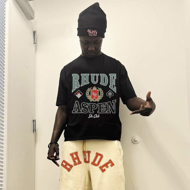 RHUDE Aspen Ski Crest Tee RHUDE