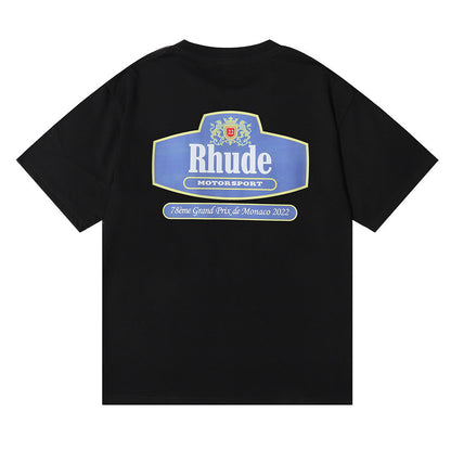 RHUDE T-Shirt Blue RHUDE