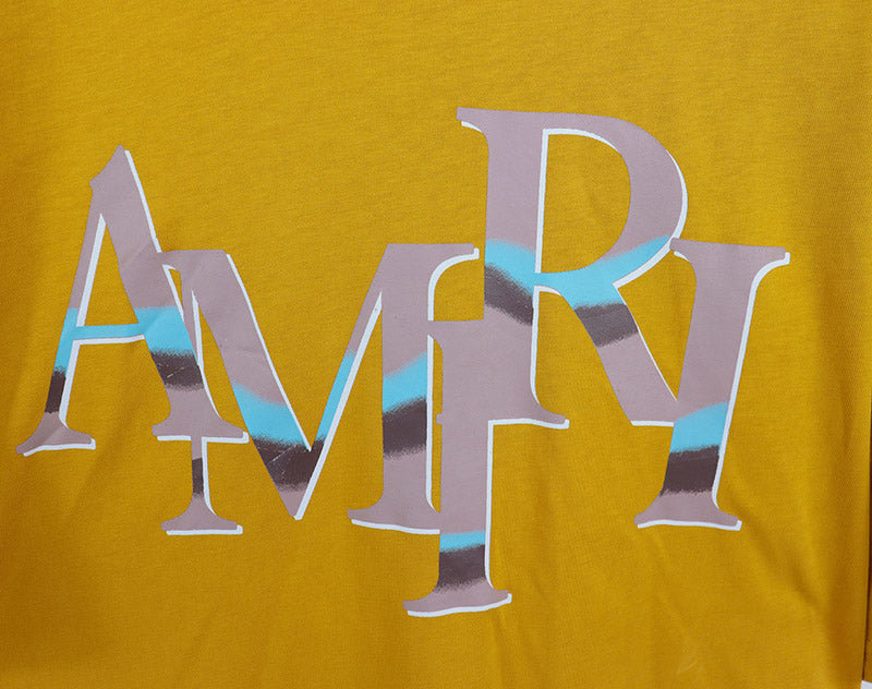 AMIRI Staggered Logo-Print Cotton-Jersey T-Shirts AMIRI