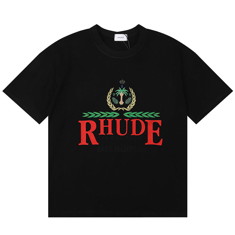 RHUDE 'East Hampton' Crest T-Shirt RHUDE