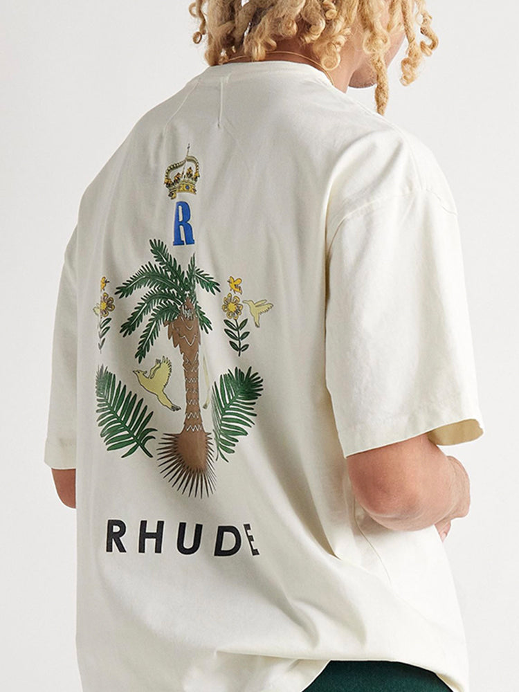 RHUDE logo-print T-Shirts RHUDE