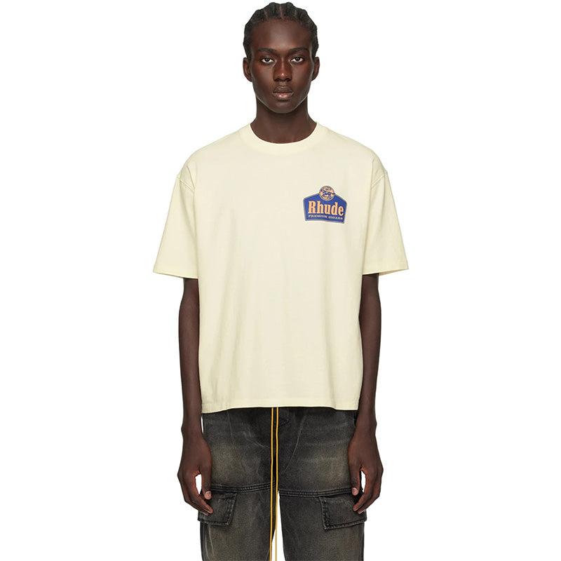 RHUDE logo-print cotton T-Shirts RHUDE