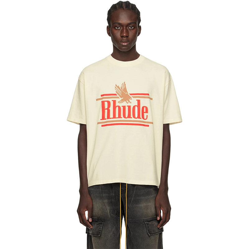 RHUDE  Rossa T-Shirts RHUDE
