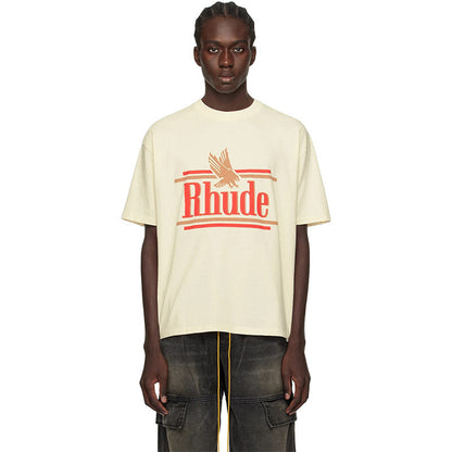 RHUDE  Rossa T-Shirts RHUDE