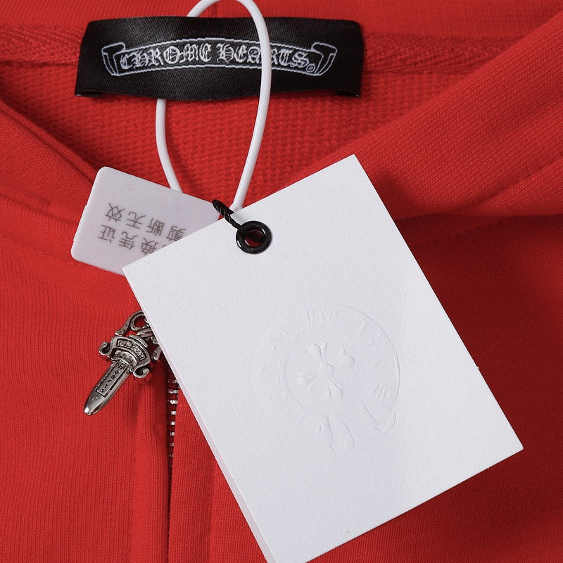 Chrome Hearts New Zip Up Hoodie 7019 Chrome Hearts