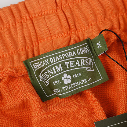Denim Tears The Cotton Wreath Pant Orange DENIM TEARS