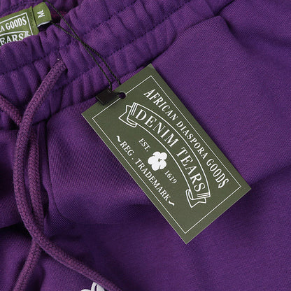 Denim Tears The Cotton Wreath Pant Purple DENIM TEARS