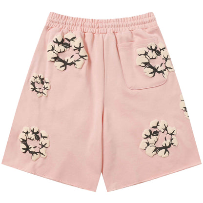 Denim Tears  Cactus Tears Wreath Shorts DENIM TEARS