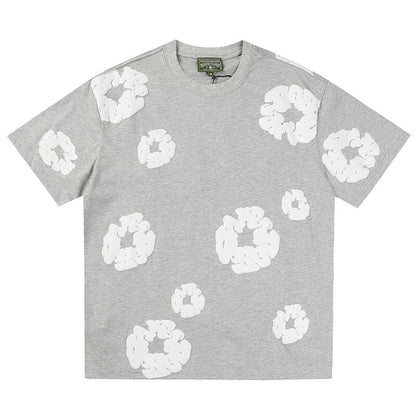 Denim Tears Men's Grey T-shirt DENIM TEARS