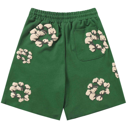 Denim Tears  Cactus Tears Wreath Shorts DENIM TEARS