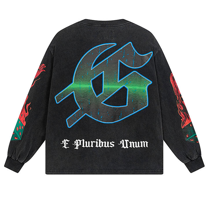 GODSPEED Life's A Gamble Long Sleeve T-Shirt Godspeed