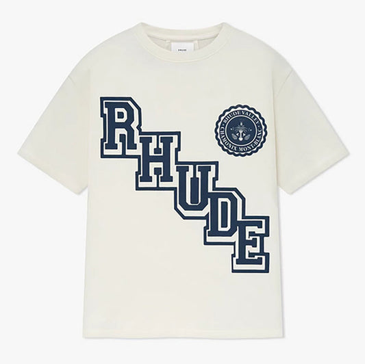 Rhude Collegiate Crest T-Shirt RHUDE