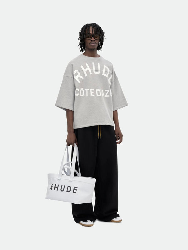 Rhude Mid-Sleeve Boxy T-shirt RHUDE