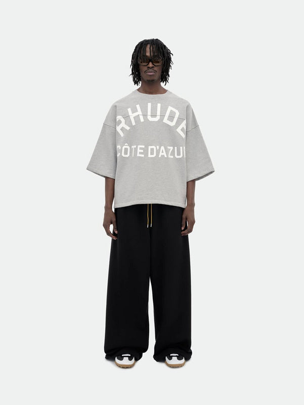 Rhude Mid-Sleeve Boxy T-shirt RHUDE