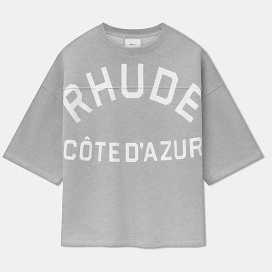 Rhude Mid-Sleeve Boxy T-shirt RHUDE