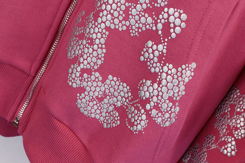 Denim Tears Kapok Flower Pattern Printed Hoodie DENIM TEARS