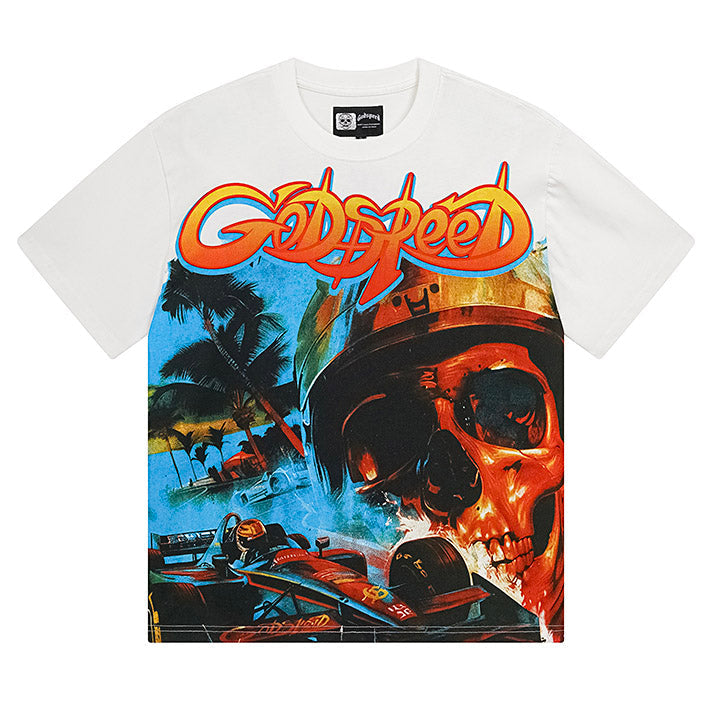GODSPEED Skeleton Racer T-shirt Godspeed