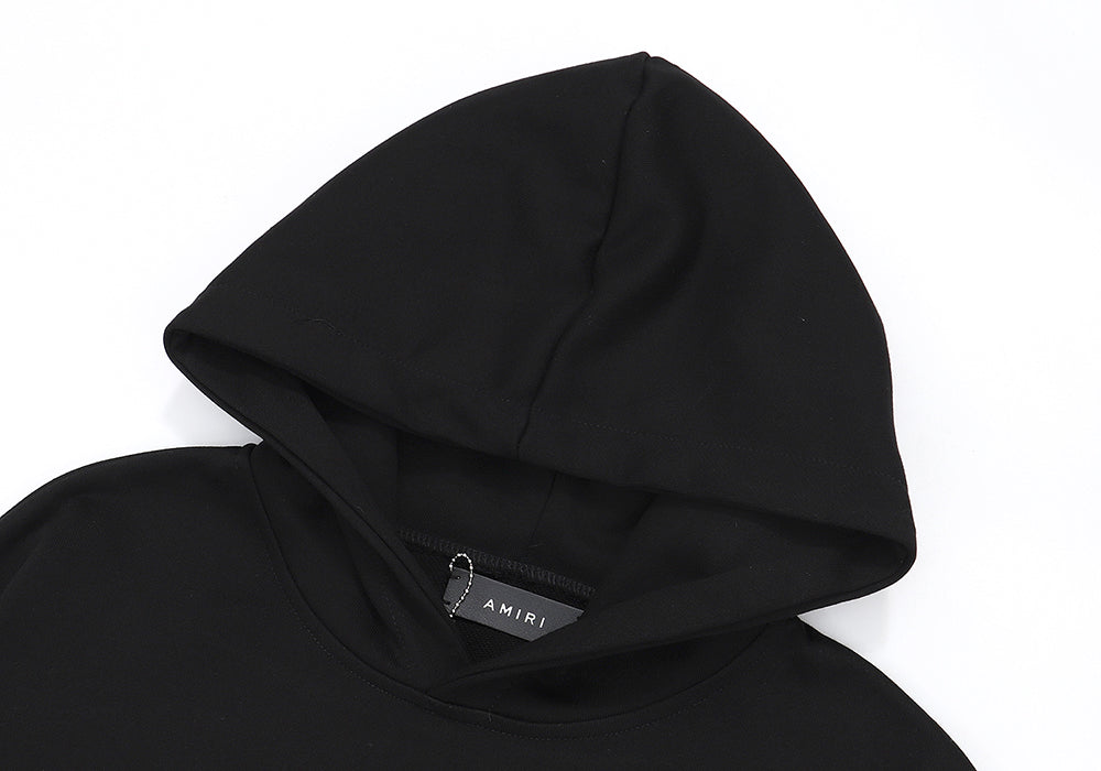 AMIRI Checkered Bones Cotton Hoodies AMIRI