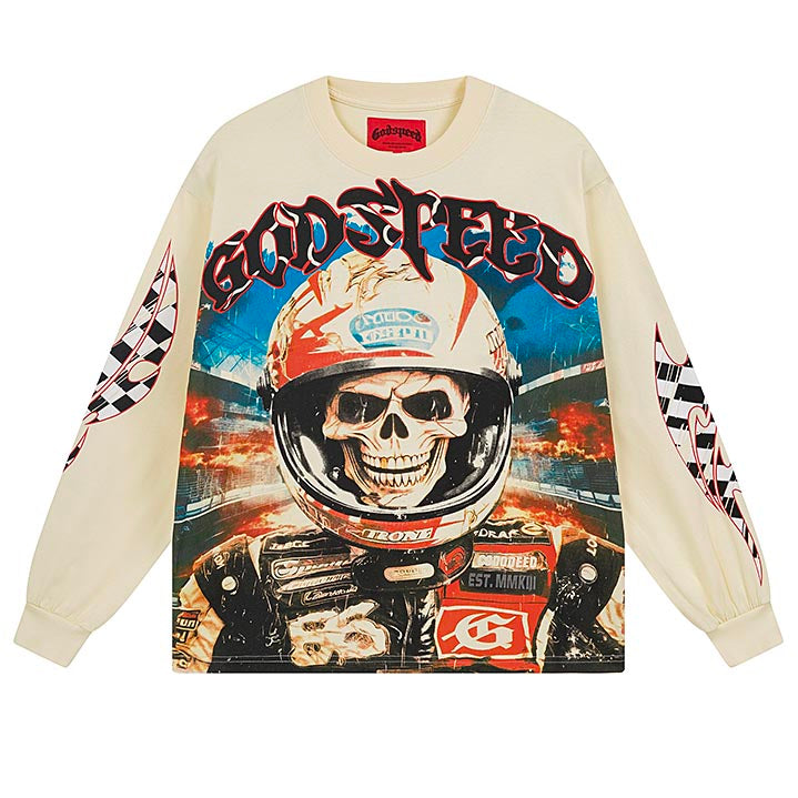 GODSPEED Racer Goldiel Long Sleeve T-Shirt Godspeed