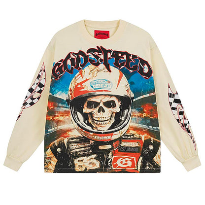 GODSPEED Racer Goldiel Long Sleeve T-Shirt Godspeed